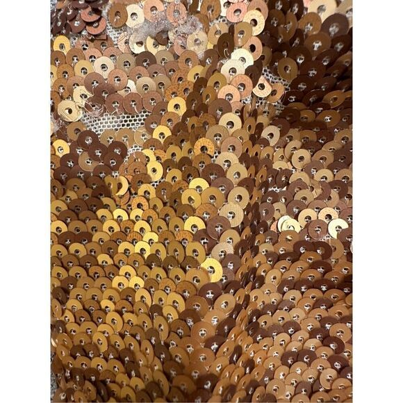 Size M SHOW ME YOUR MUMU Taylor Tube dress  in Gold Ombre - Picture 6 of 10